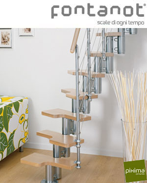 Lille trappe til hemse og små værelser